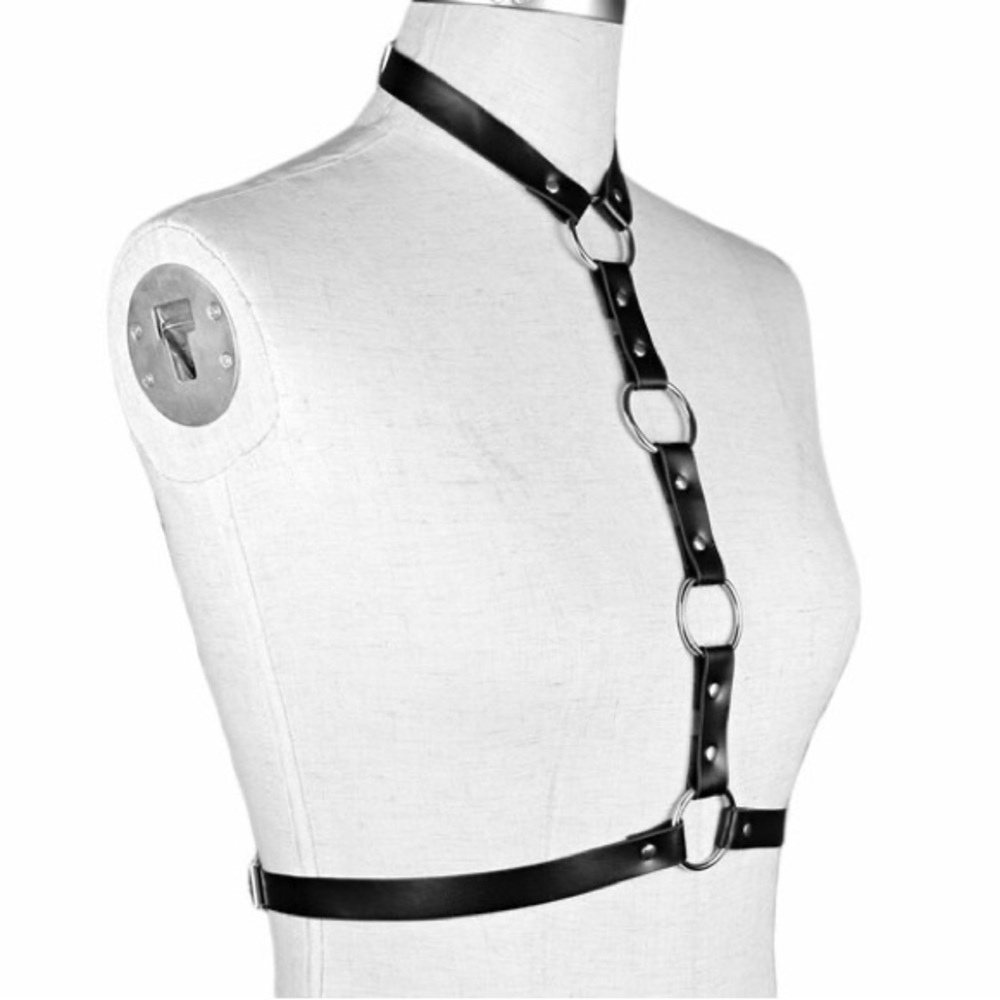 Punk Women Harness Pole Dance strap Bondage Garter Underwear Sexy Lingerie - Picture 5 of 6